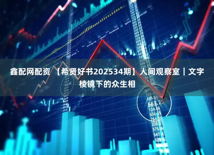 鑫配网配资 【希贤好书202534期】人间观察室｜文字棱镜下的众生相