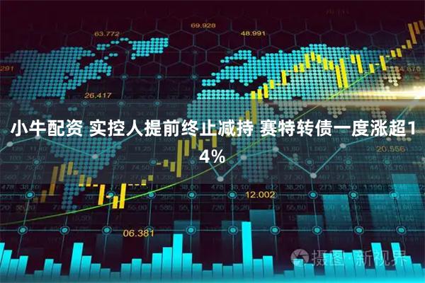 小牛配资 实控人提前终止减持 赛特转债一度涨超14%